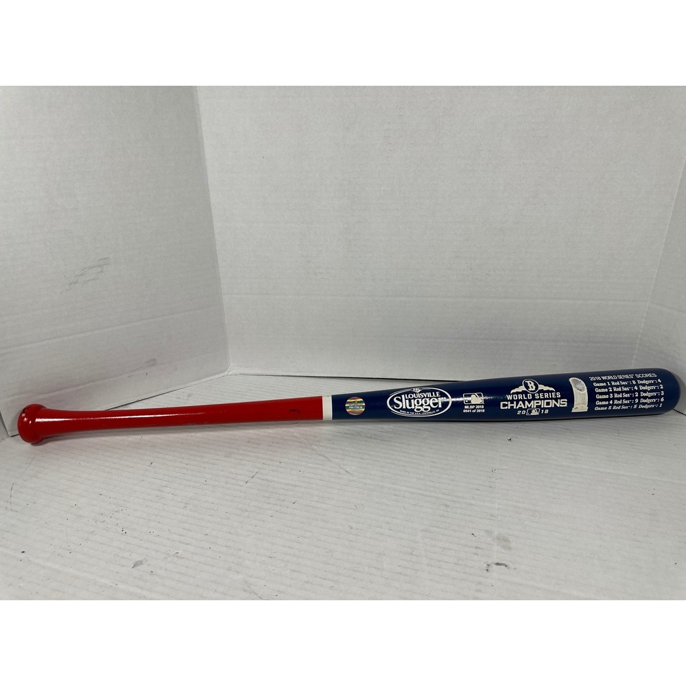 Louisville Slugger Boston Red Sox 2018 World Series Champions Wood Baseball Bat